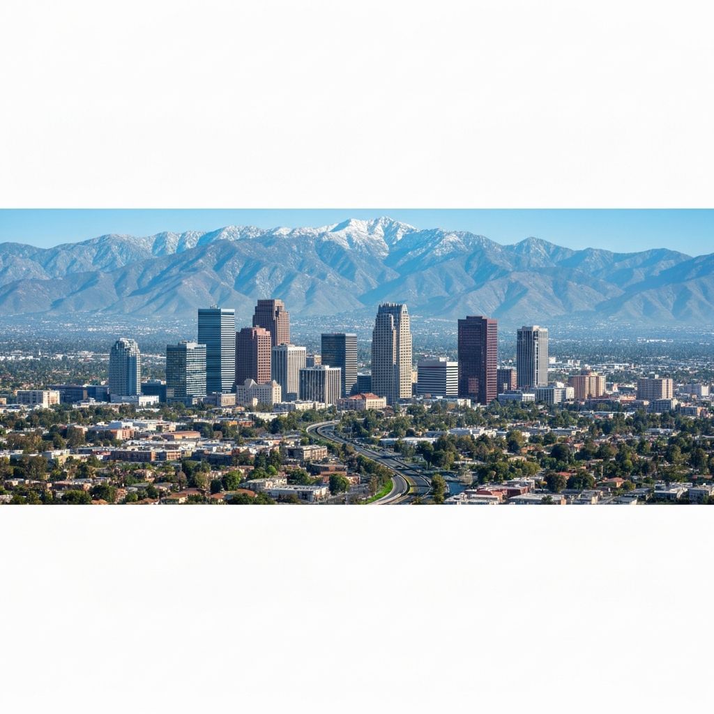 San Bernardino Cityscape